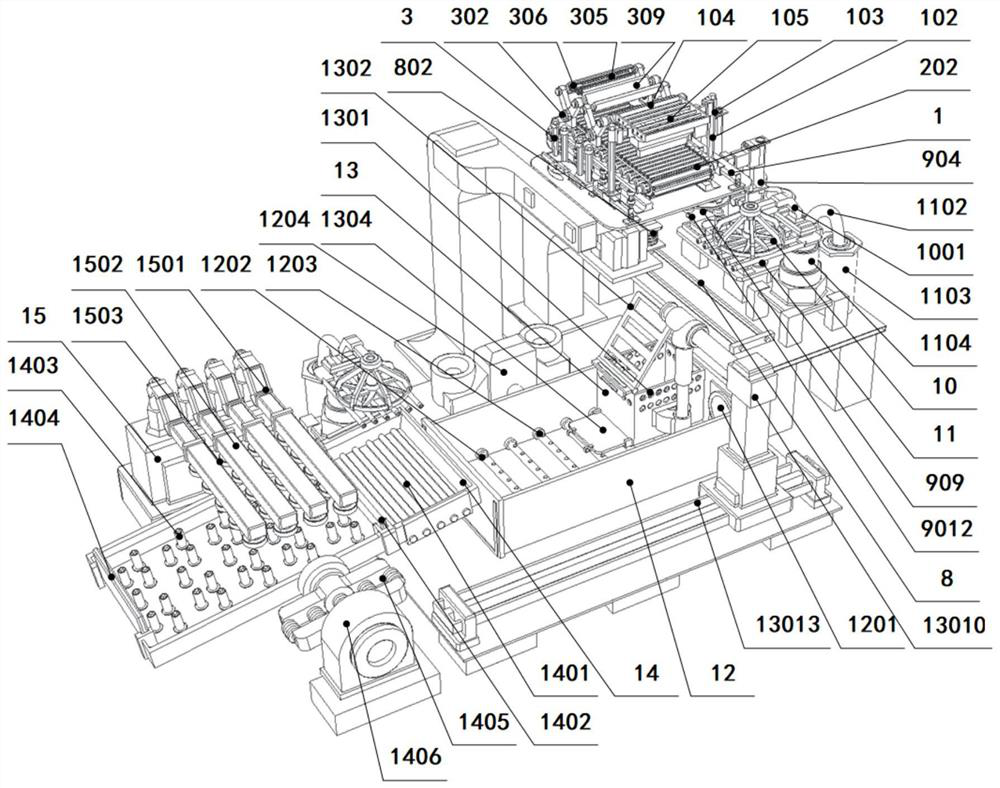 Corn seed selection and seed dressing equipment