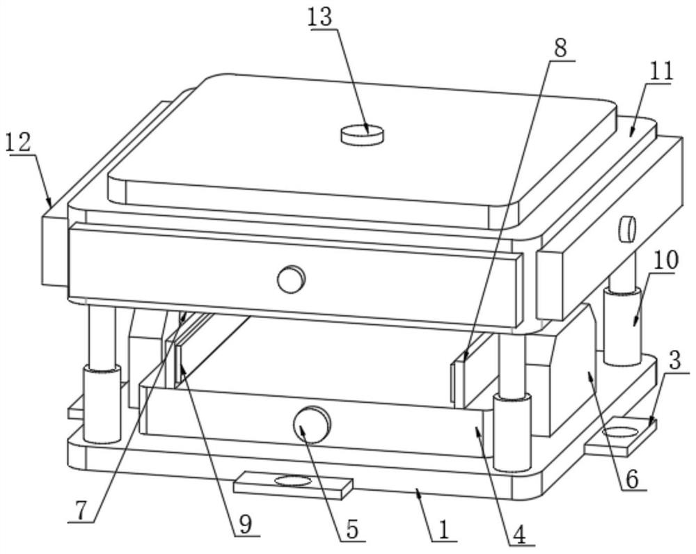 Rapid mold positioning mechanism