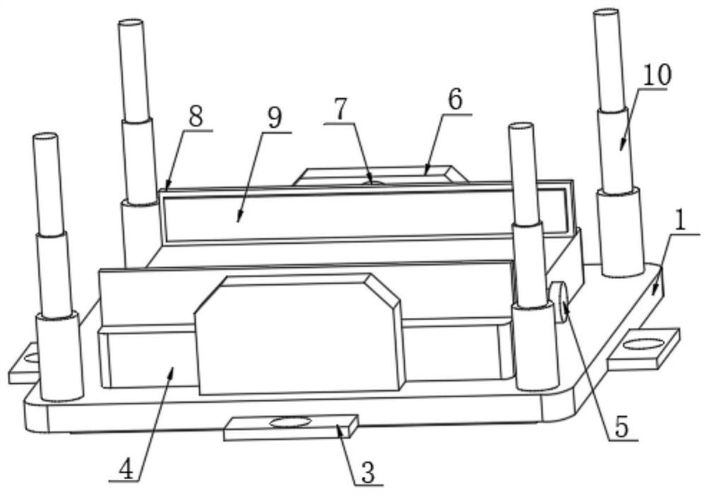 Rapid mold positioning mechanism