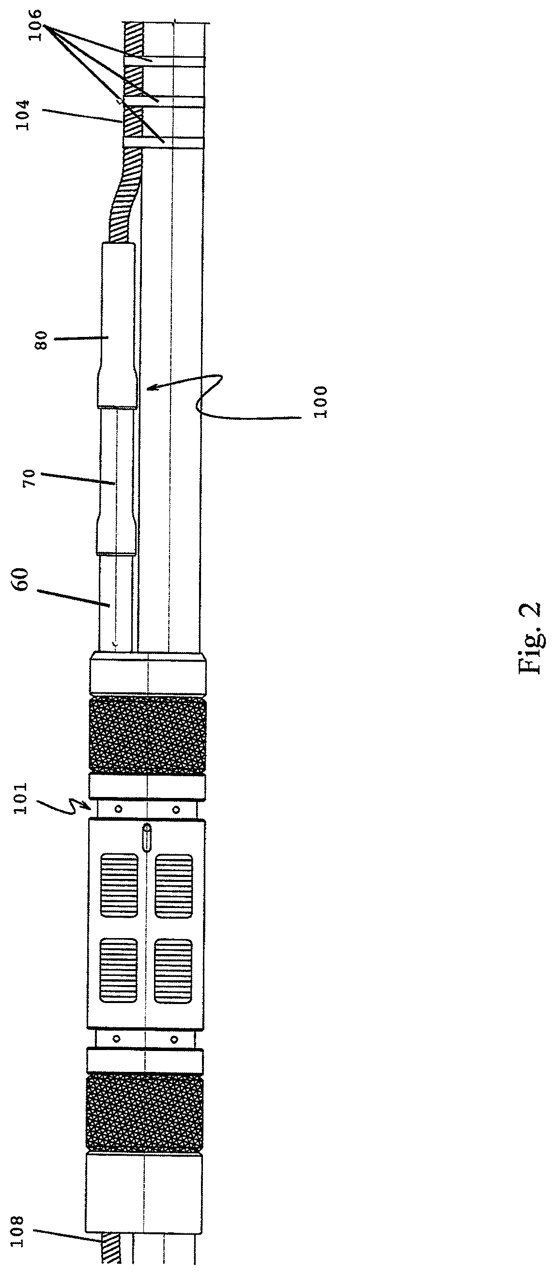 Simplified packer penetrator and method of installation