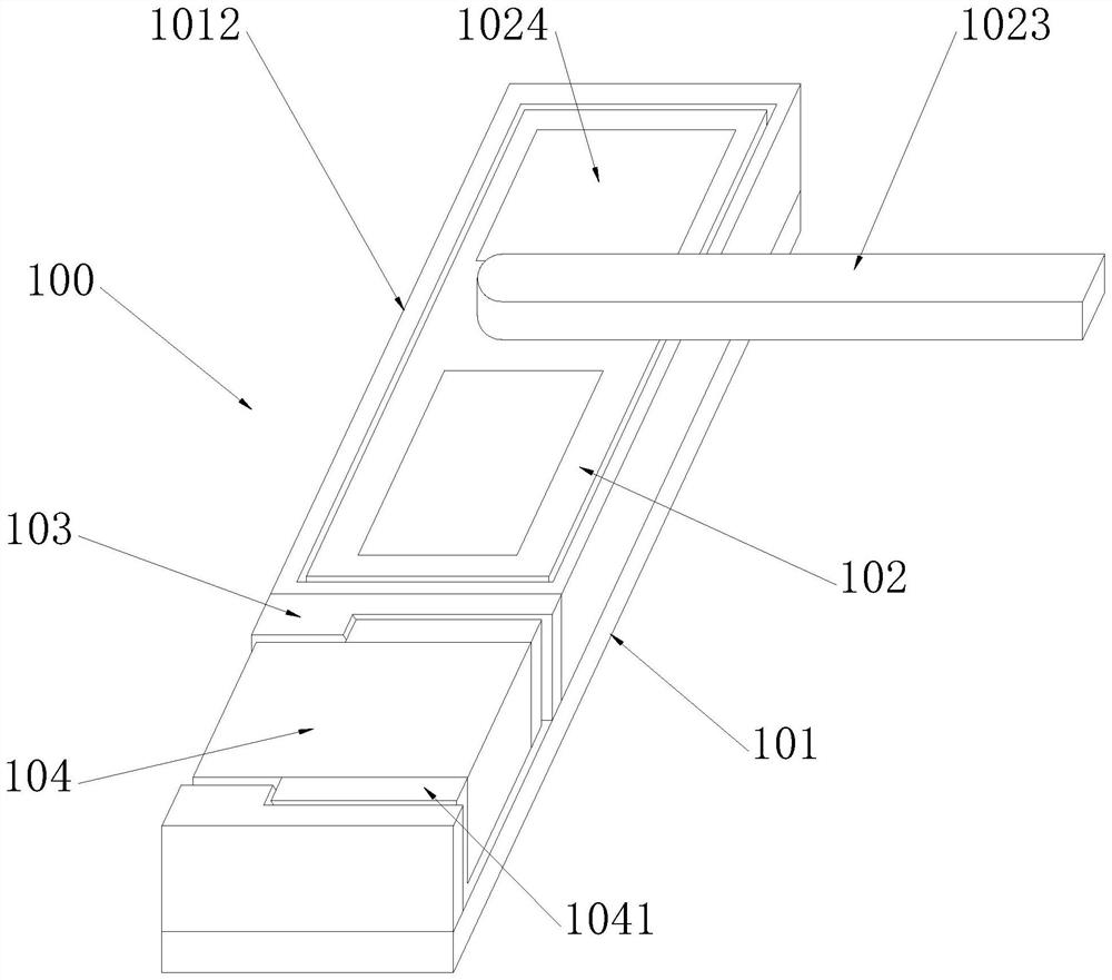 A kind of smart lock with keyhole protection and dustproof