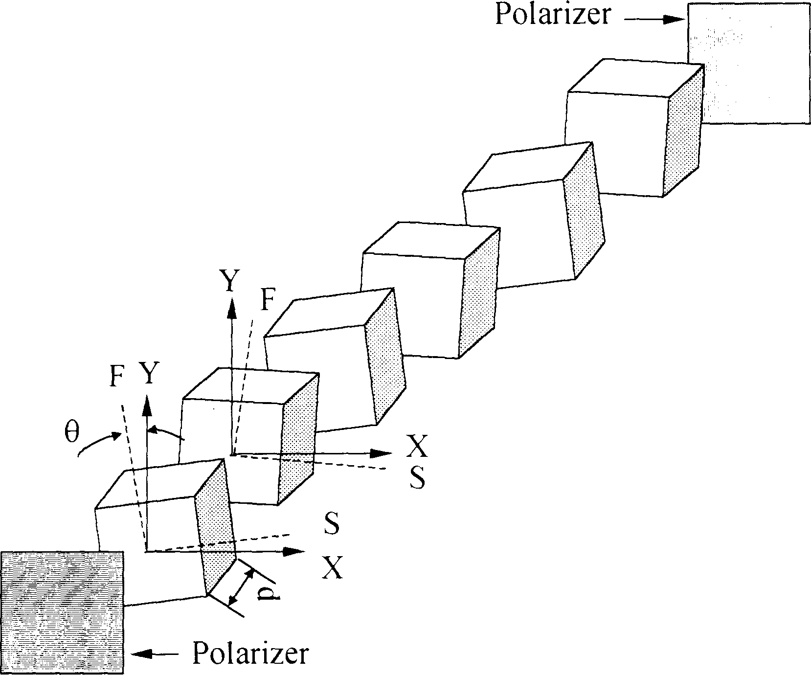 Optical filter for dielectric substance super lattice and manufacturing method thereof