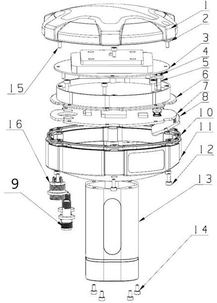 Beidou high-precision positioning directional receiver