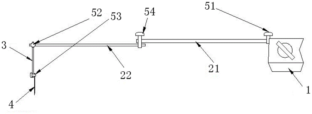 The application method of tooling components for processing large-scale machine bodies to quickly align and find the origin