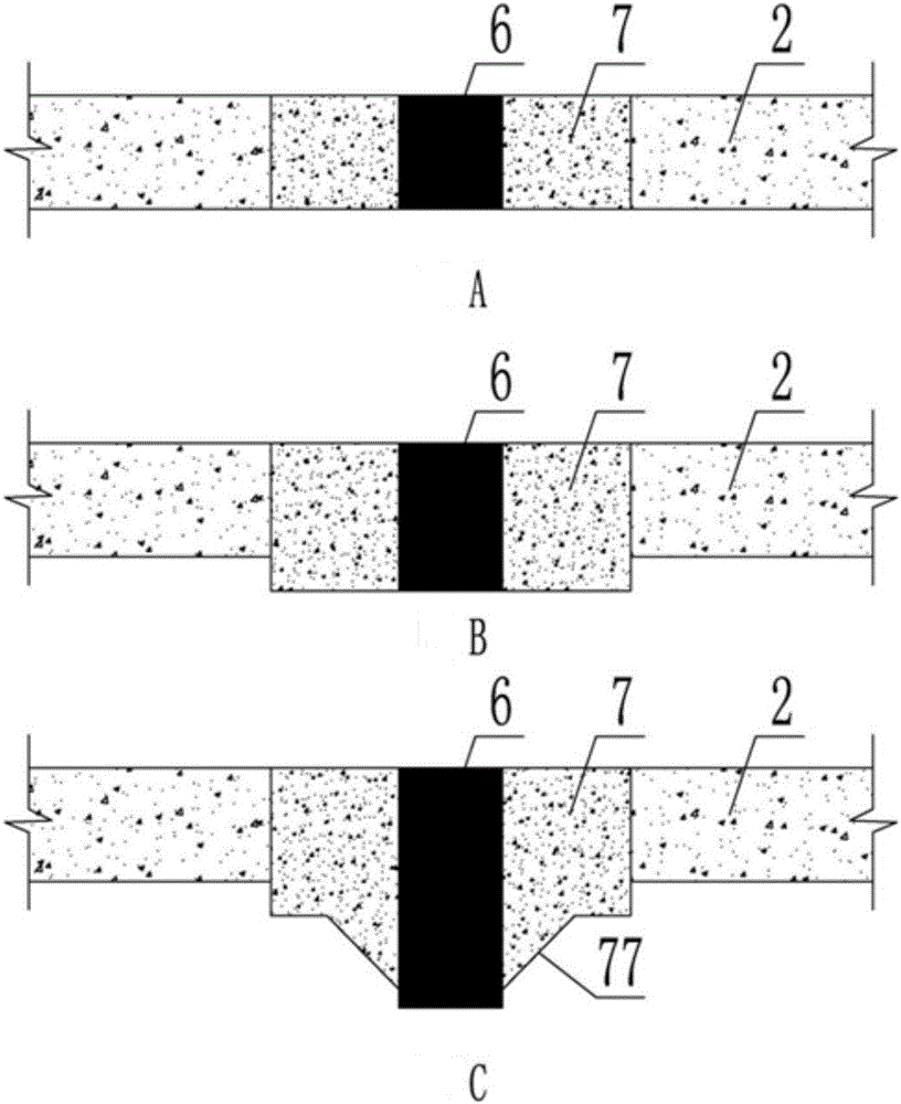 Cast-in-situ cavity floor system by using ribbed steel mesh plate