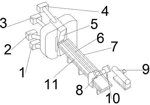 Novel white sidewall extrusion device