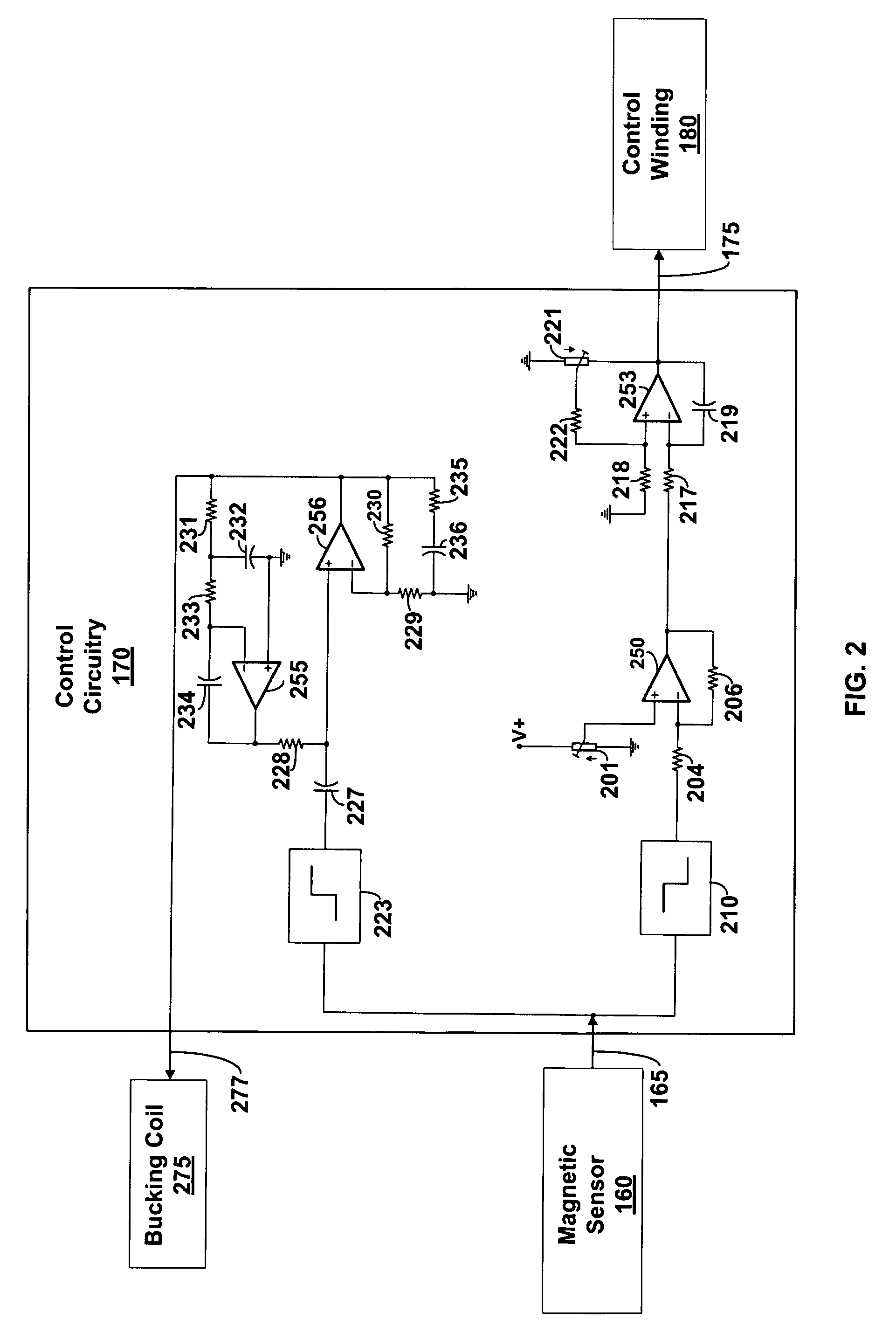 System and method for employing variable magnetic flux bias in an amplifier