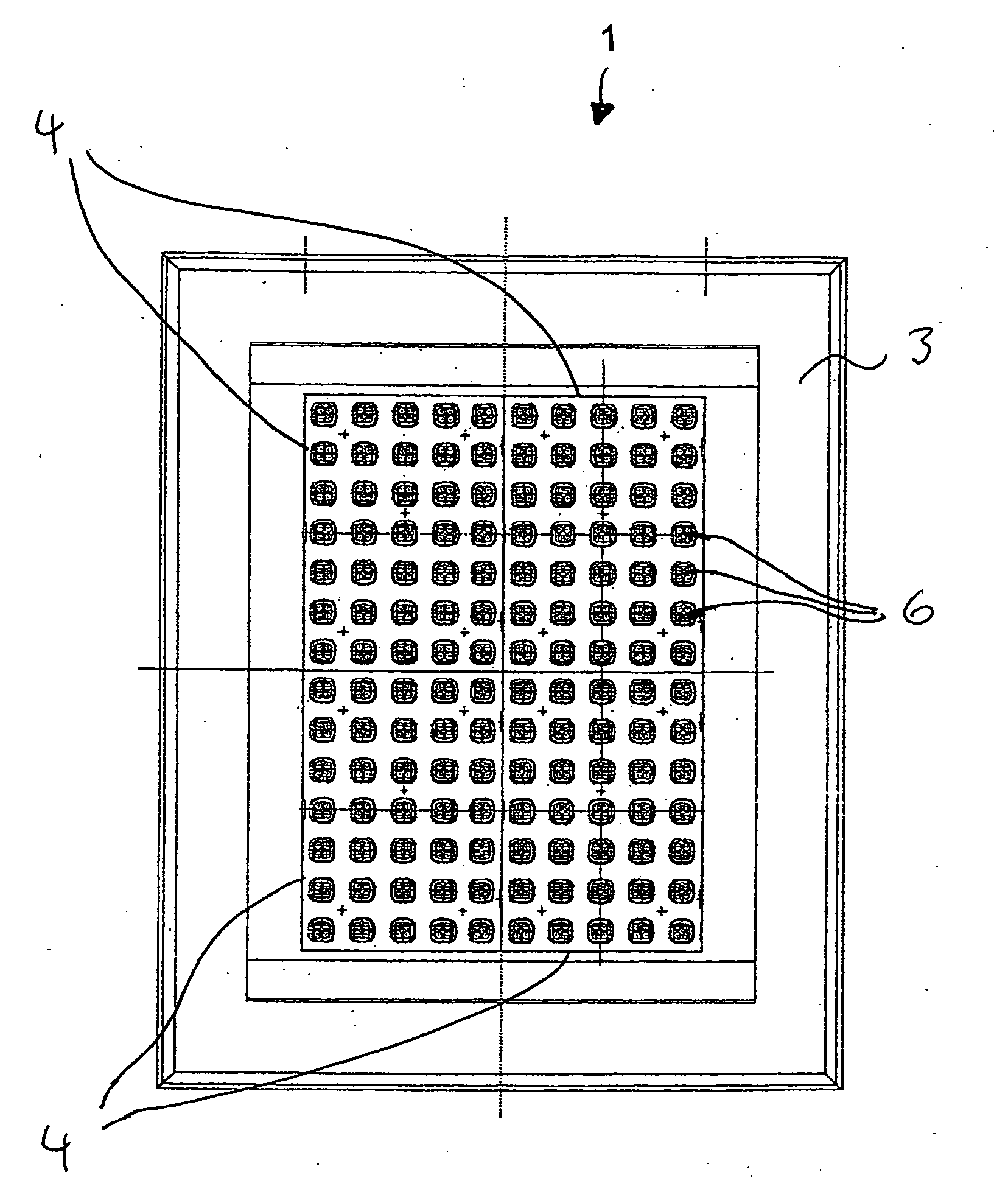 Modular display device and tool for removing display modules