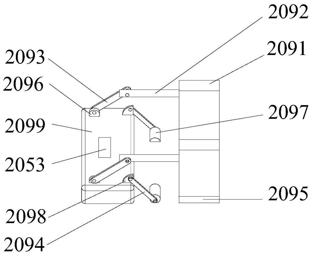 A kind of monitoring device and monitoring method of reservoir landslide underwater surface overflow seepage