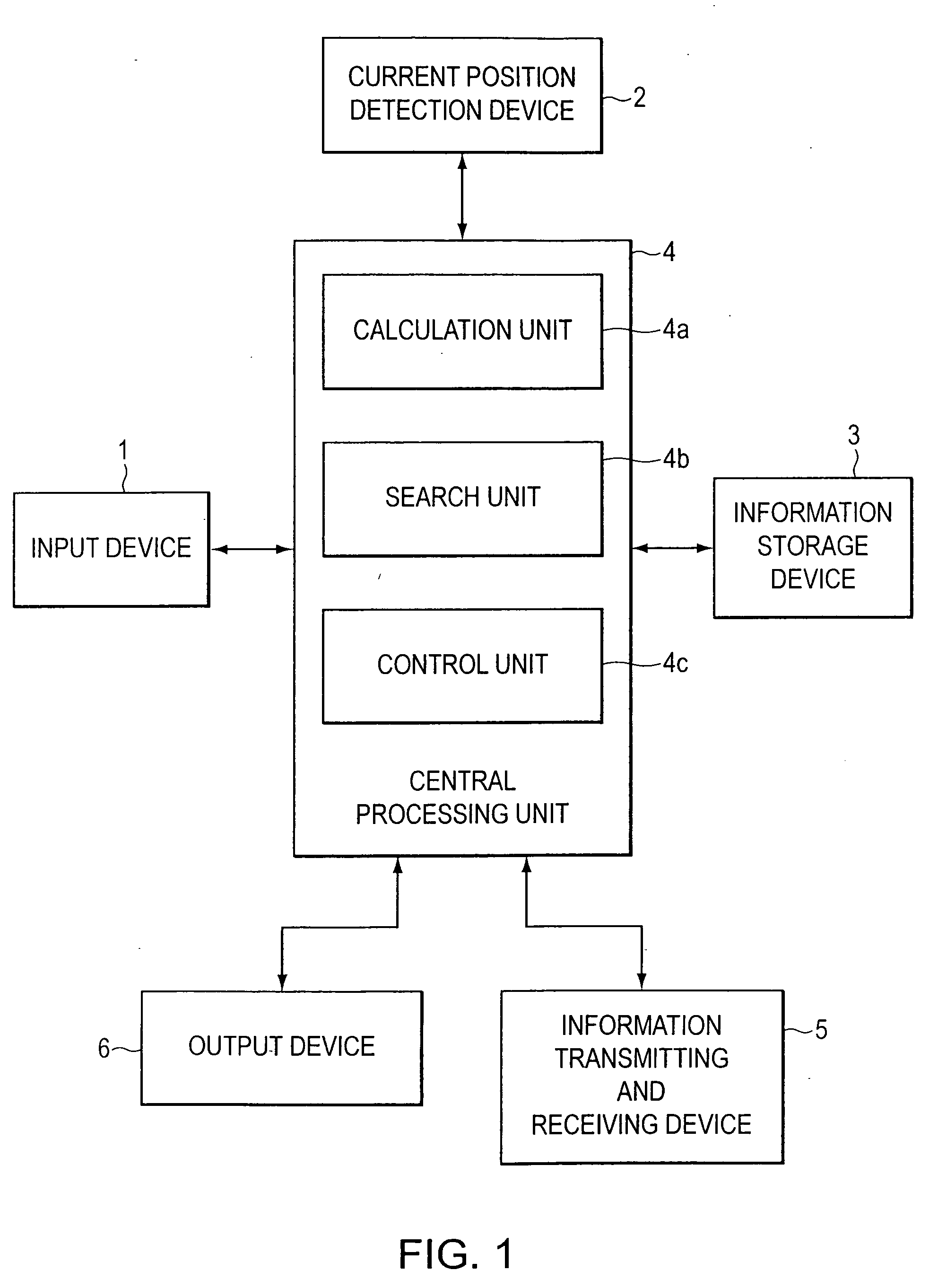 Navigation device and navigation program