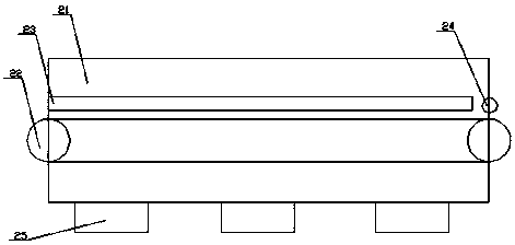 Feeding cooling system for printing machine