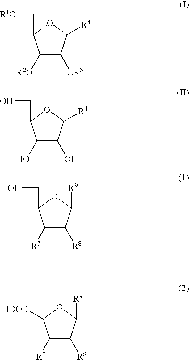 Processes for production of nucleosides