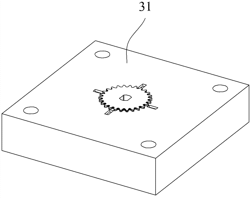 Gear hot-stamping equipment and gear hot-stamping method