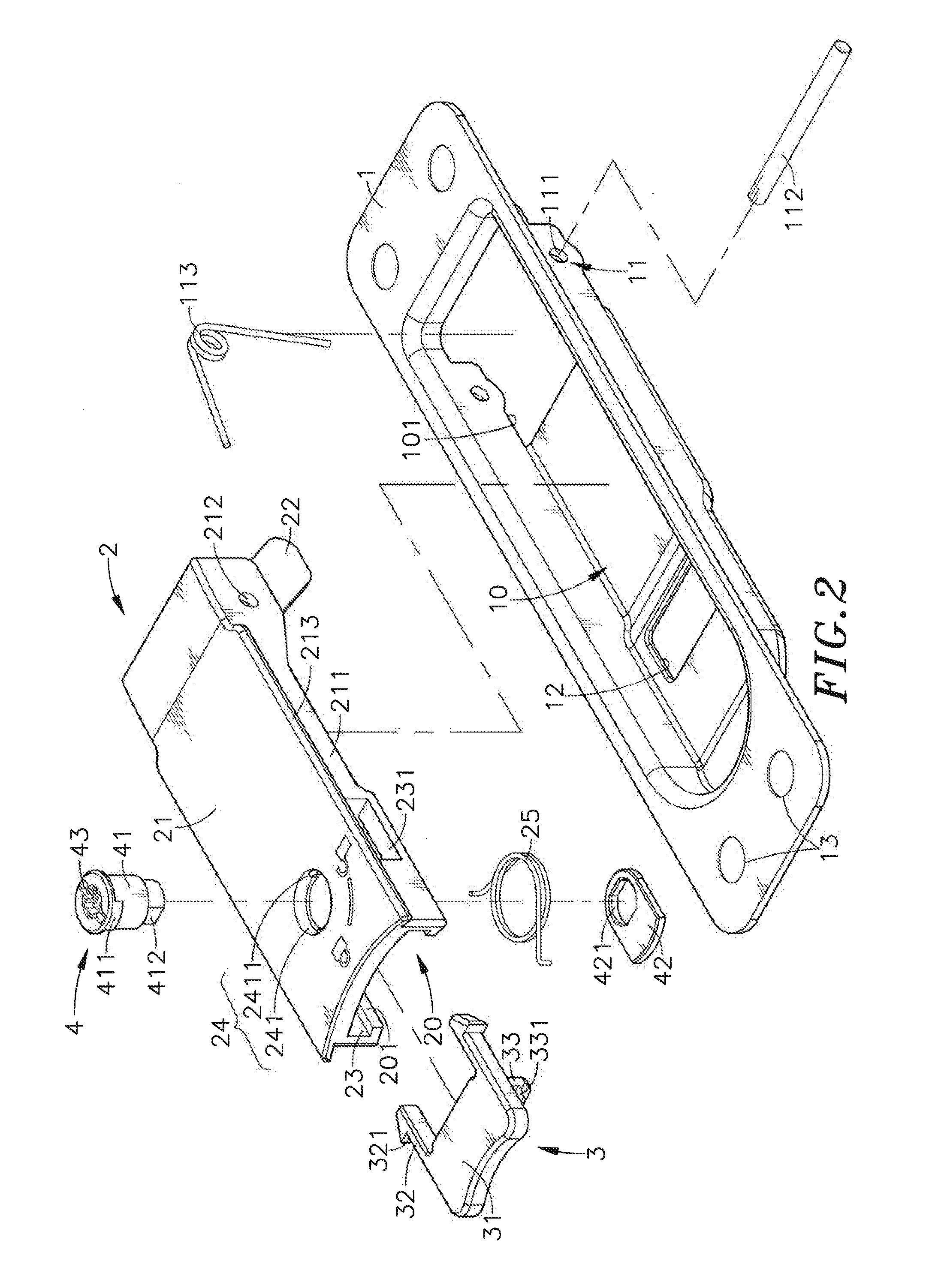 Outer shell member positioning device