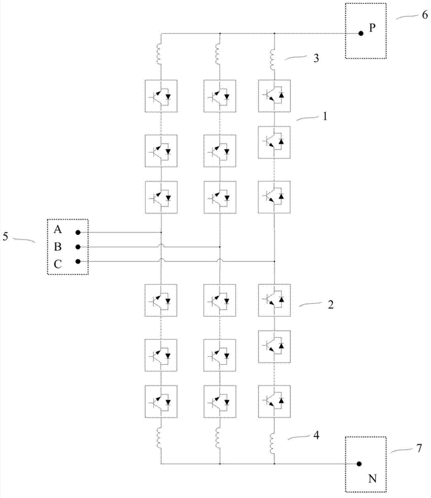 Modular multilevel converter bridge arm short circuit fault protection method