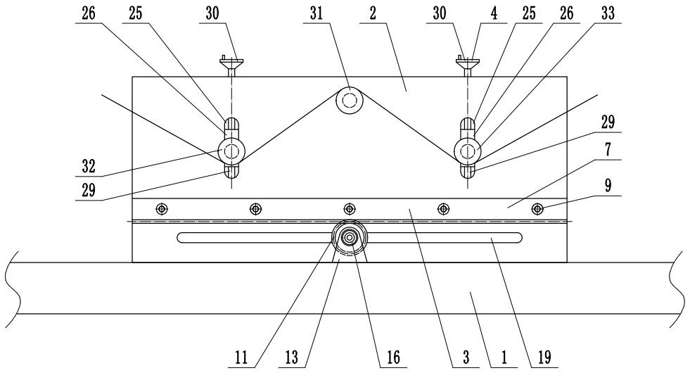 Tensioning device for chemical fiber textured yarn