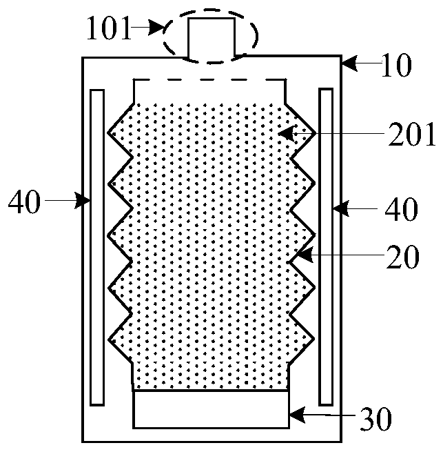 Evaporation source and vacuum evaporation system