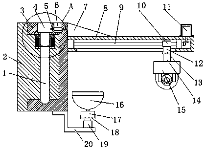 Network remote monitoring anti-theft monitoring device