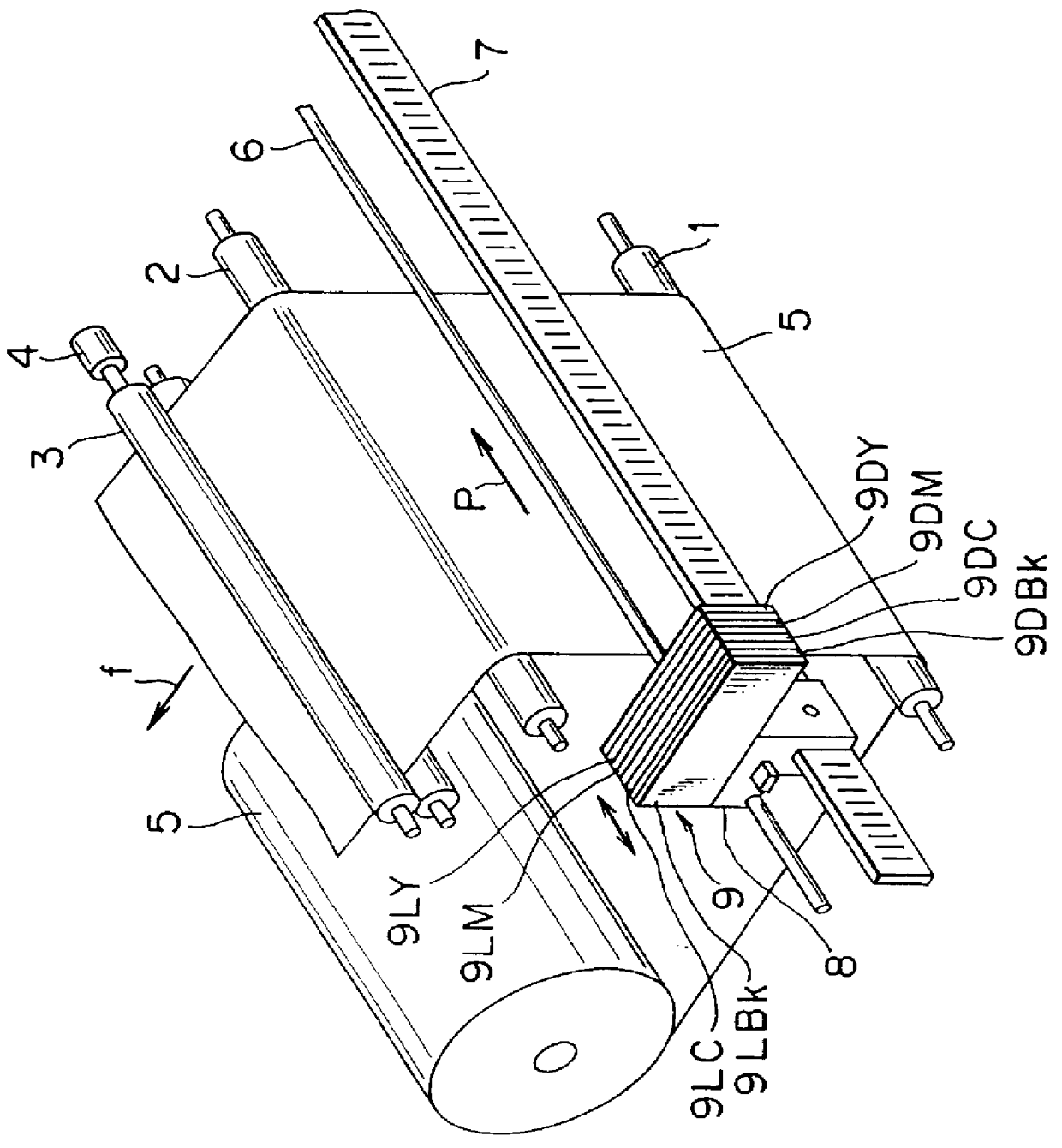 Color image forming apparatus using inks of plural densities