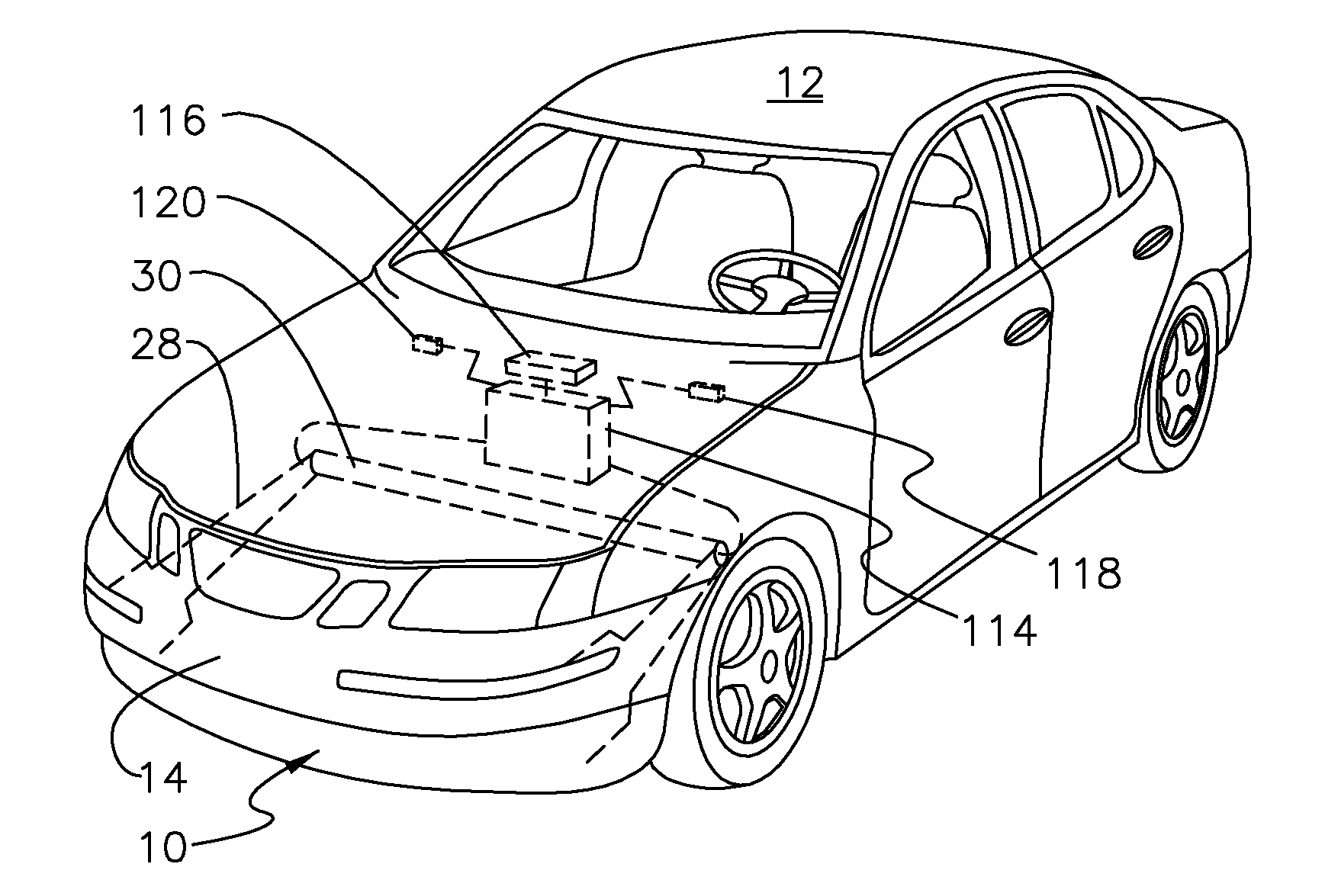 Pivotally deployable air dam utilizing active material actuation