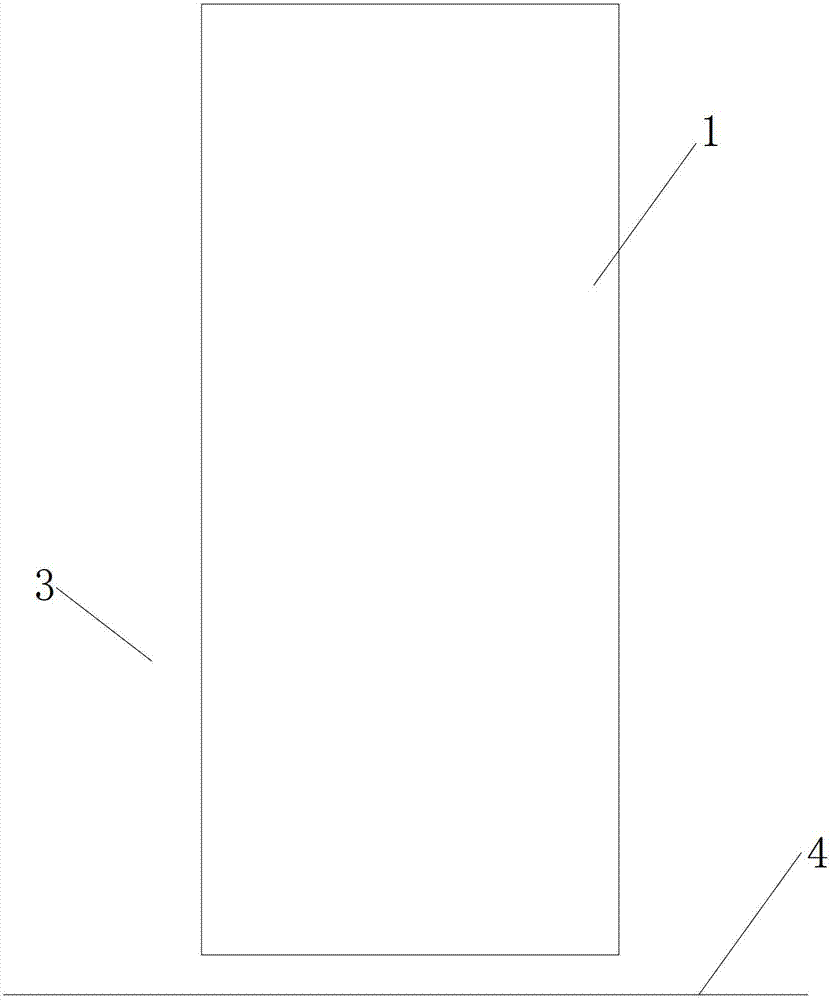 In-wall refrigerator and temperature control method thereof