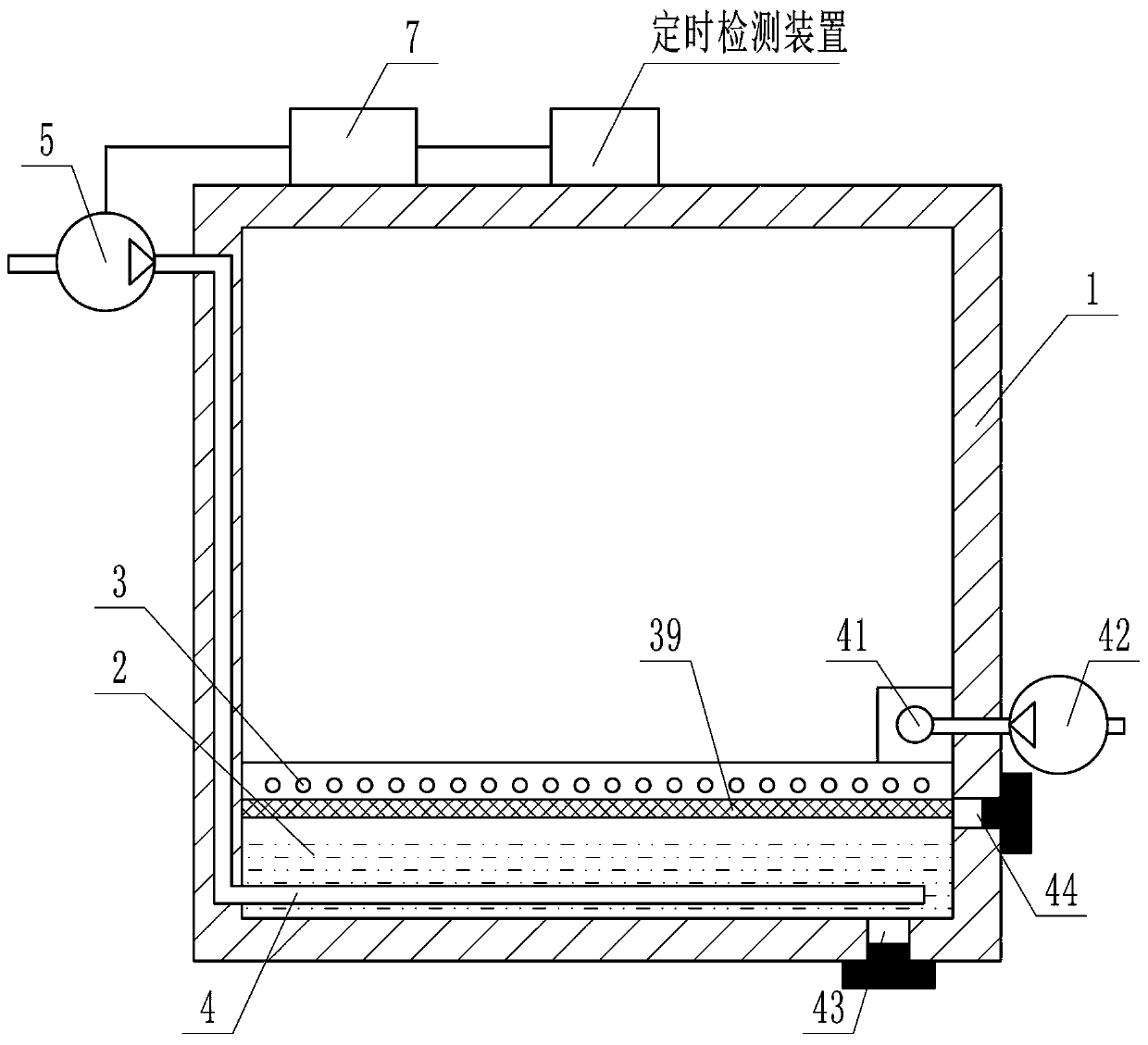 A window-type haze removal and purification device