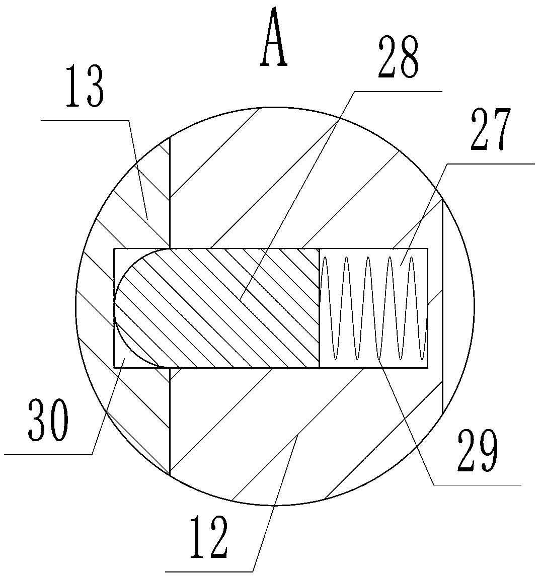 A window-type haze removal and purification device