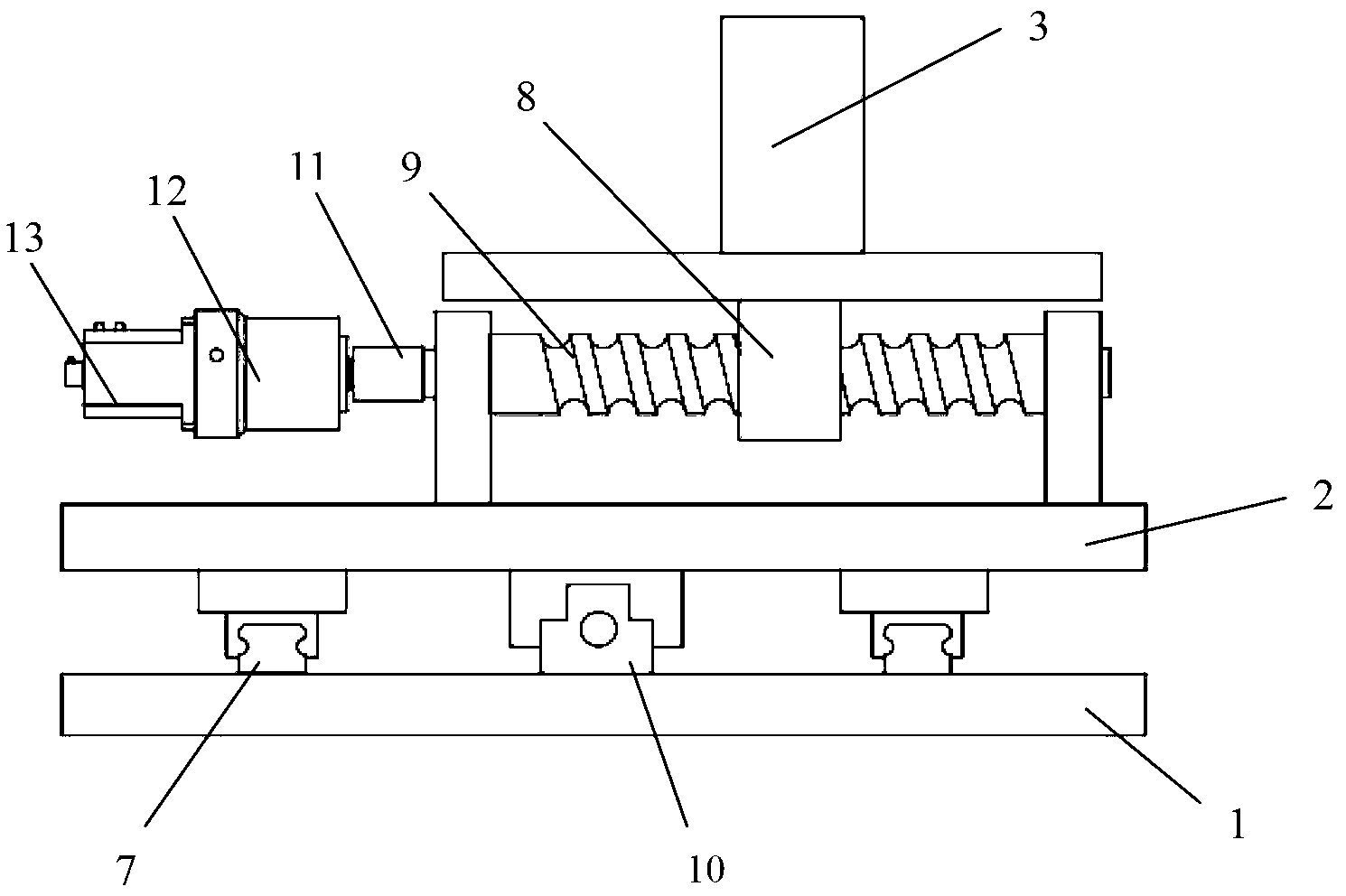 Multi-section bending radius numerical-control die-free bending shaping method and equipment