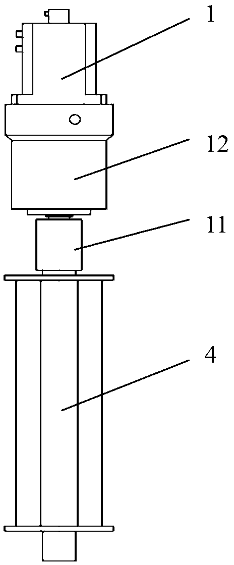 Multi-section bending radius numerical-control die-free bending shaping method and equipment