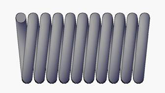 Spiral urethral stent and production method thereof