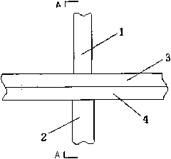 Roof frame installation structure and car comprising same