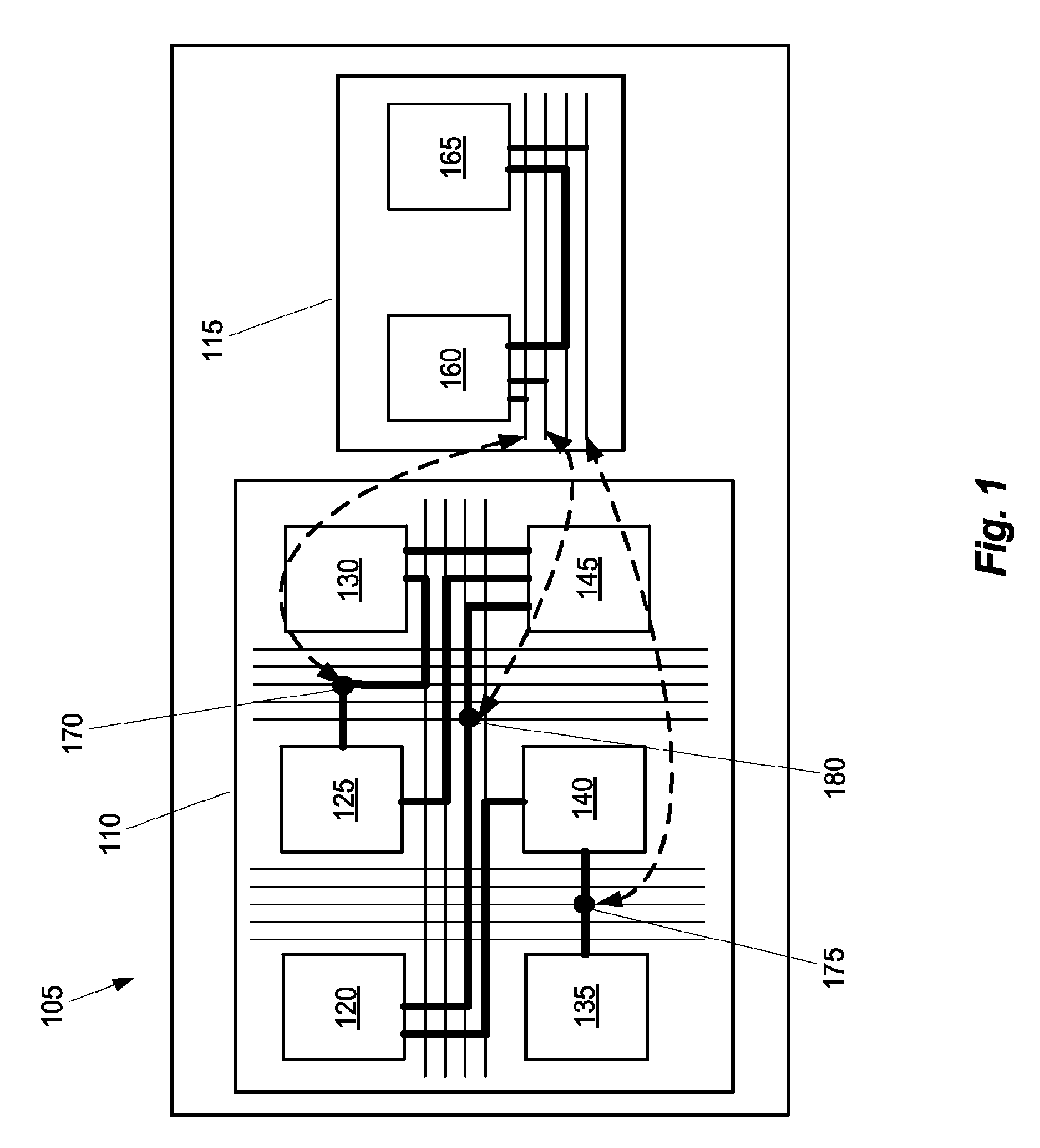 Trigger circuits and event counters for an IC