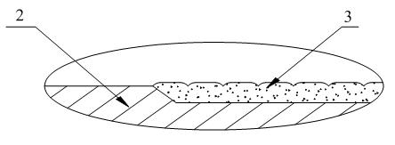 Front connector of high air-pressure down-the-hole hammer