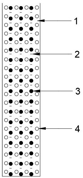 Medium-low detonation velocity liquid explosive and preparation process thereof