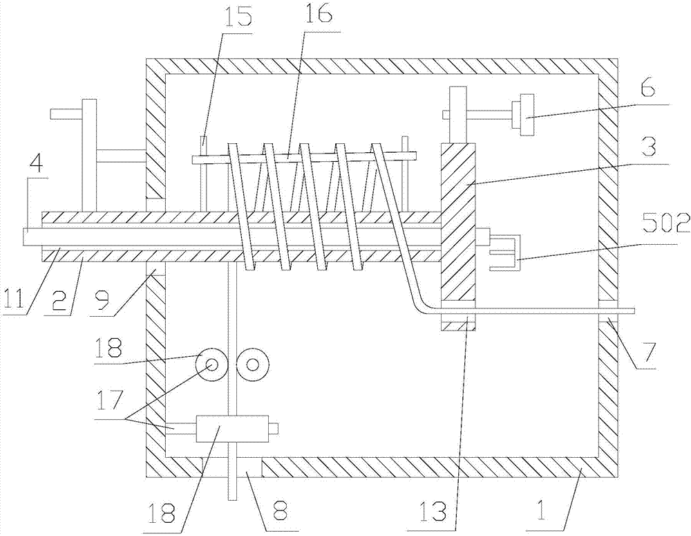 A junction box capable of storing wires