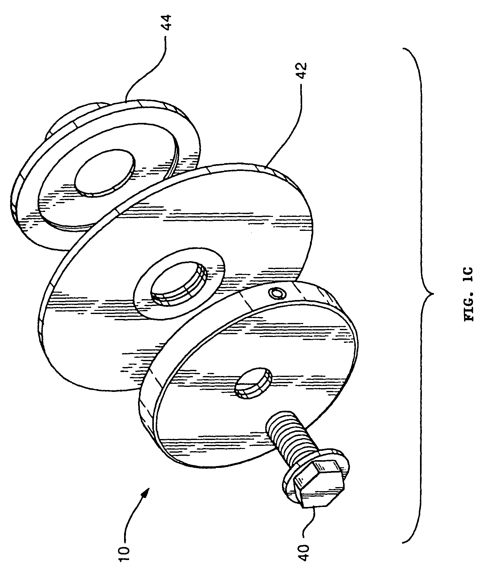 Positive-angled light beam rotary saw cut alignment device