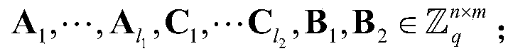 Identity-based encryption method allowing revocation at lattice