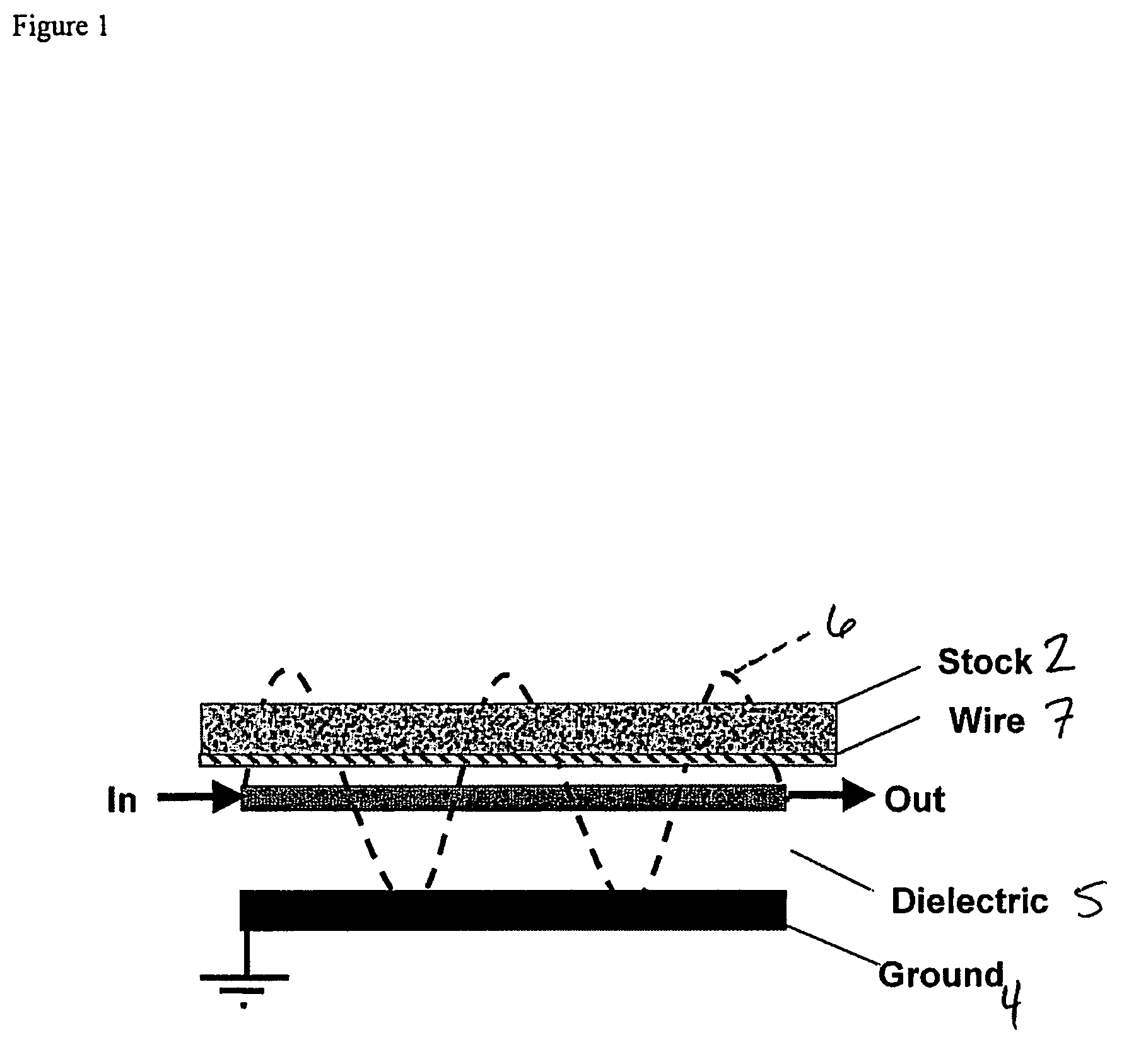 Microwave water weight sensor and process