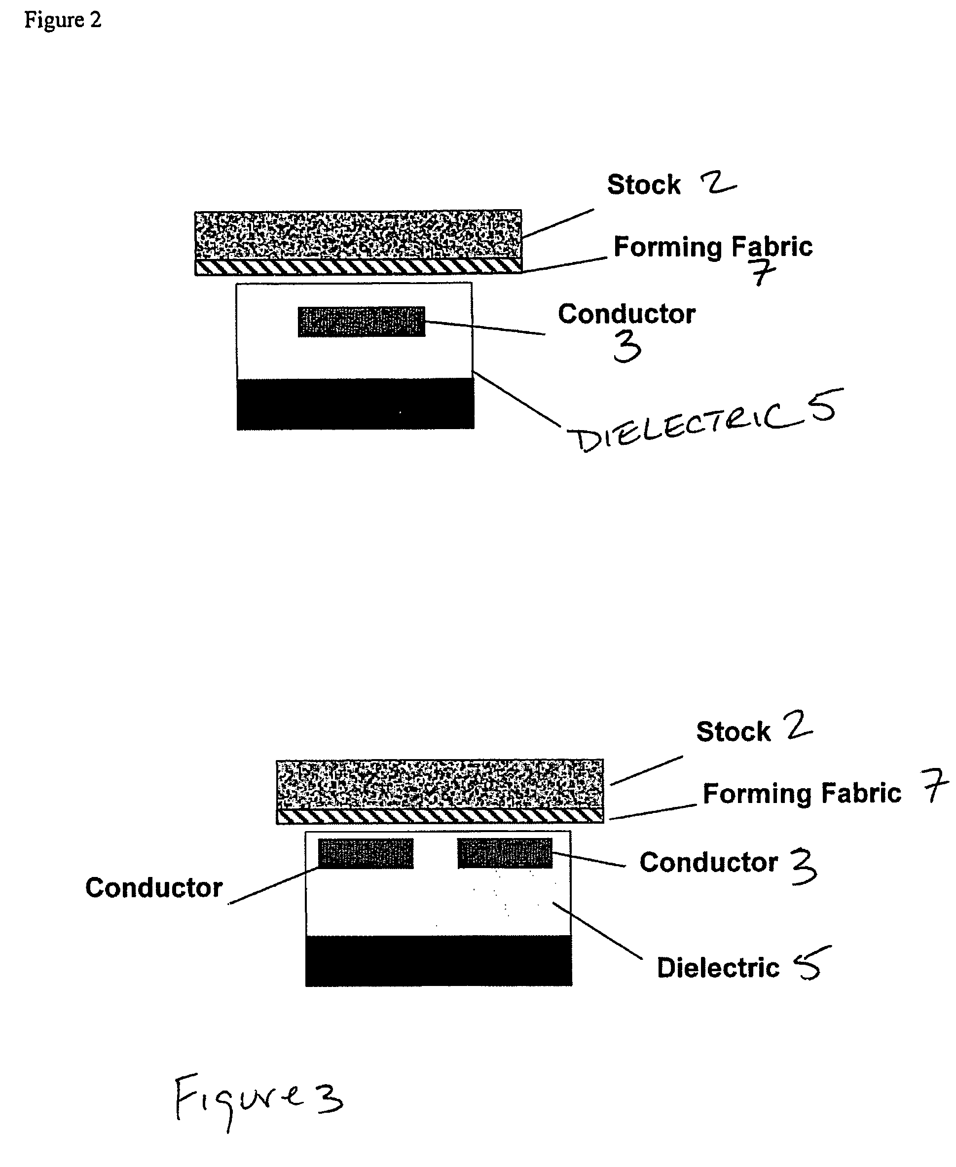 Microwave water weight sensor and process