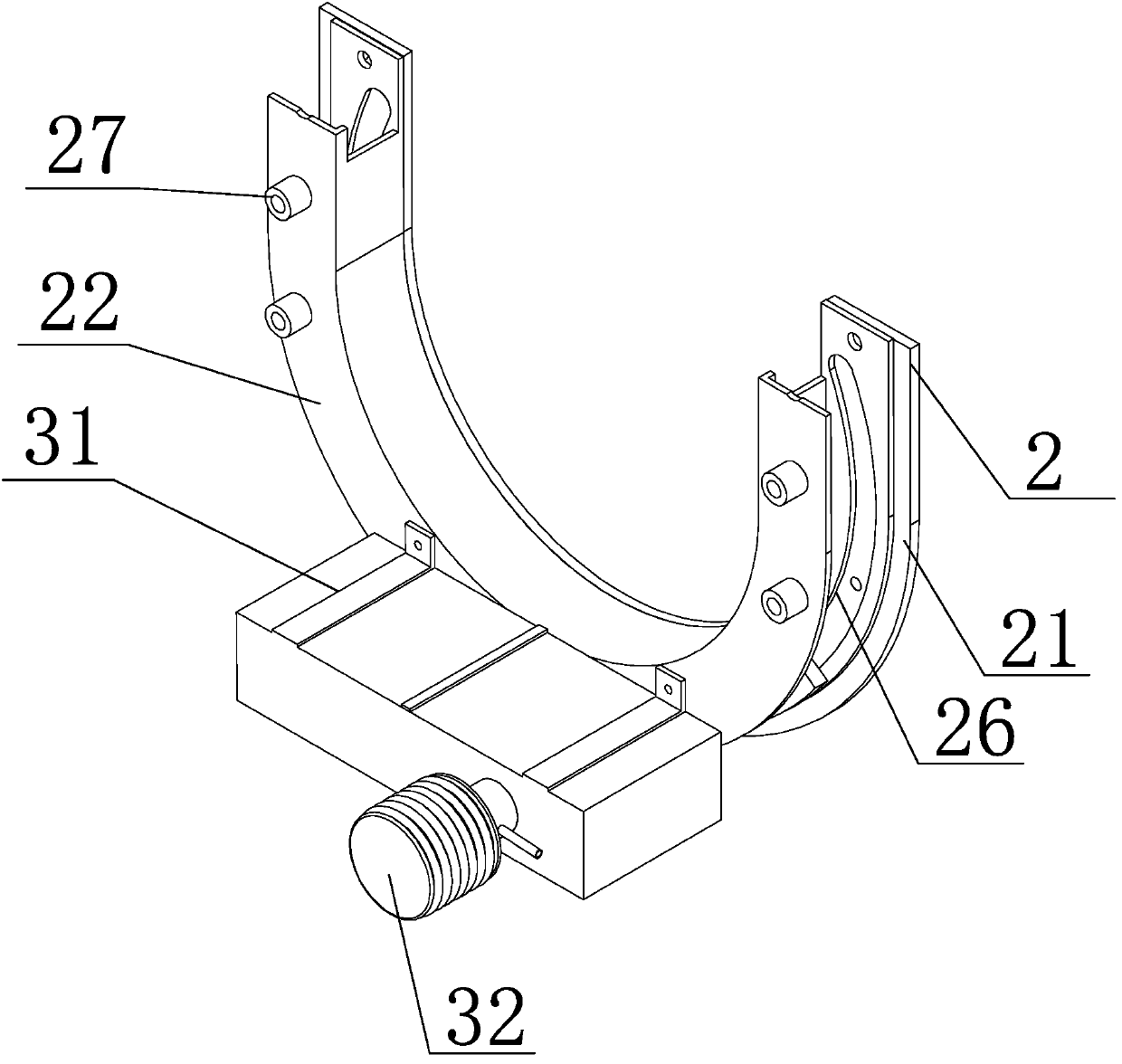 A kind of tree whitening machine and using method