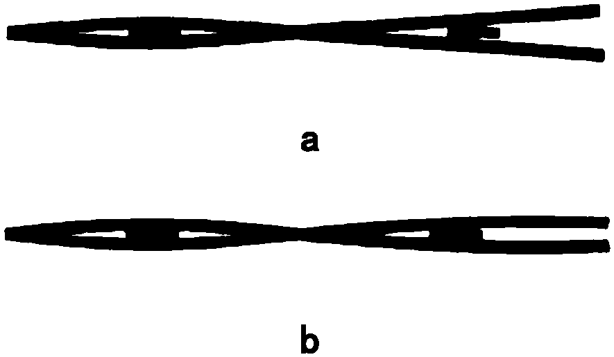 Knitting method of bamboo grid packing used in cooling tower