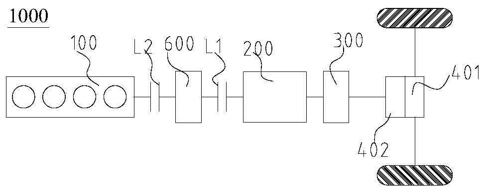 Vehicle drivetrain and vehicle having the same