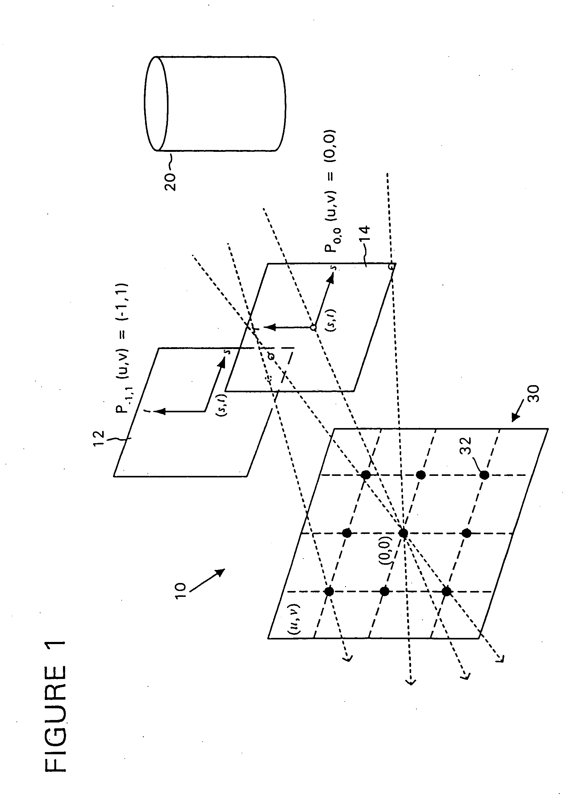 Data structure for efficient access to variable-size data objects