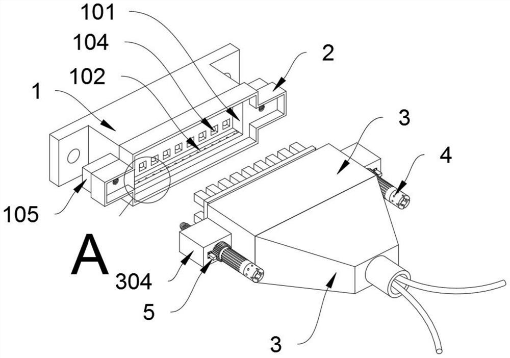 Special cable adapter device for electrical engineering