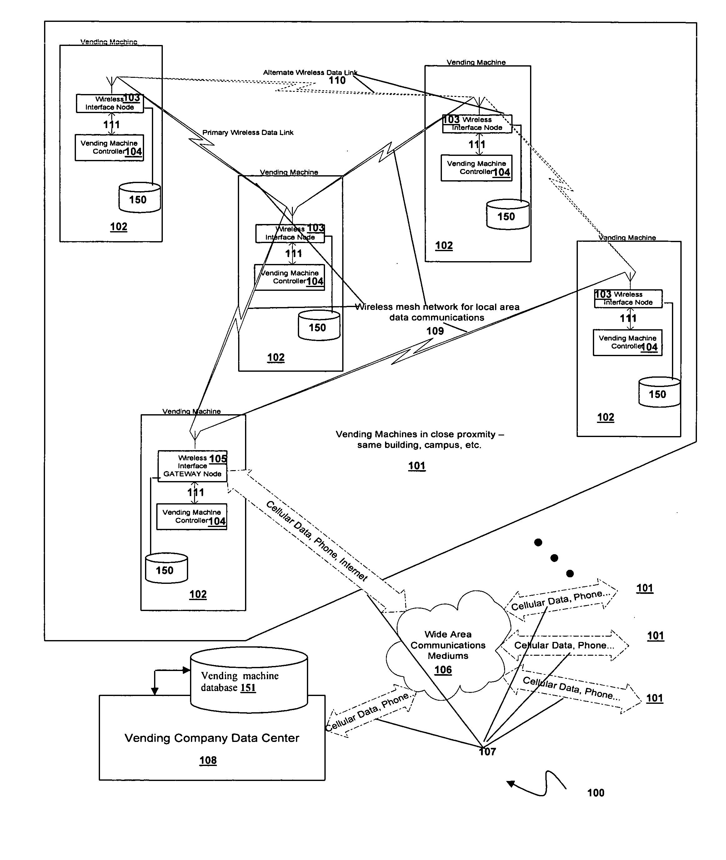 Vending machine monitoring system