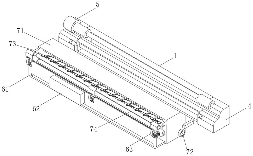 High-precision two-way tailoring textile fabric manufacturing device