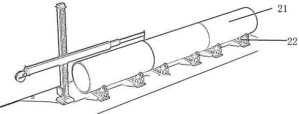 Circular pipe transfer box type column and manufacturing method thereof