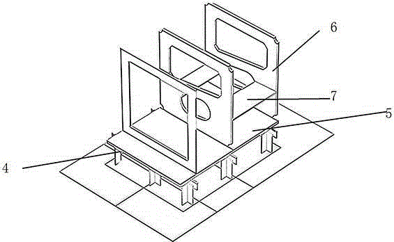 Circular pipe transfer box type column and manufacturing method thereof