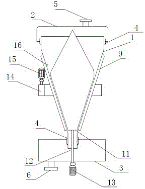 Rotary graphene stripping device, graphene production system and production method