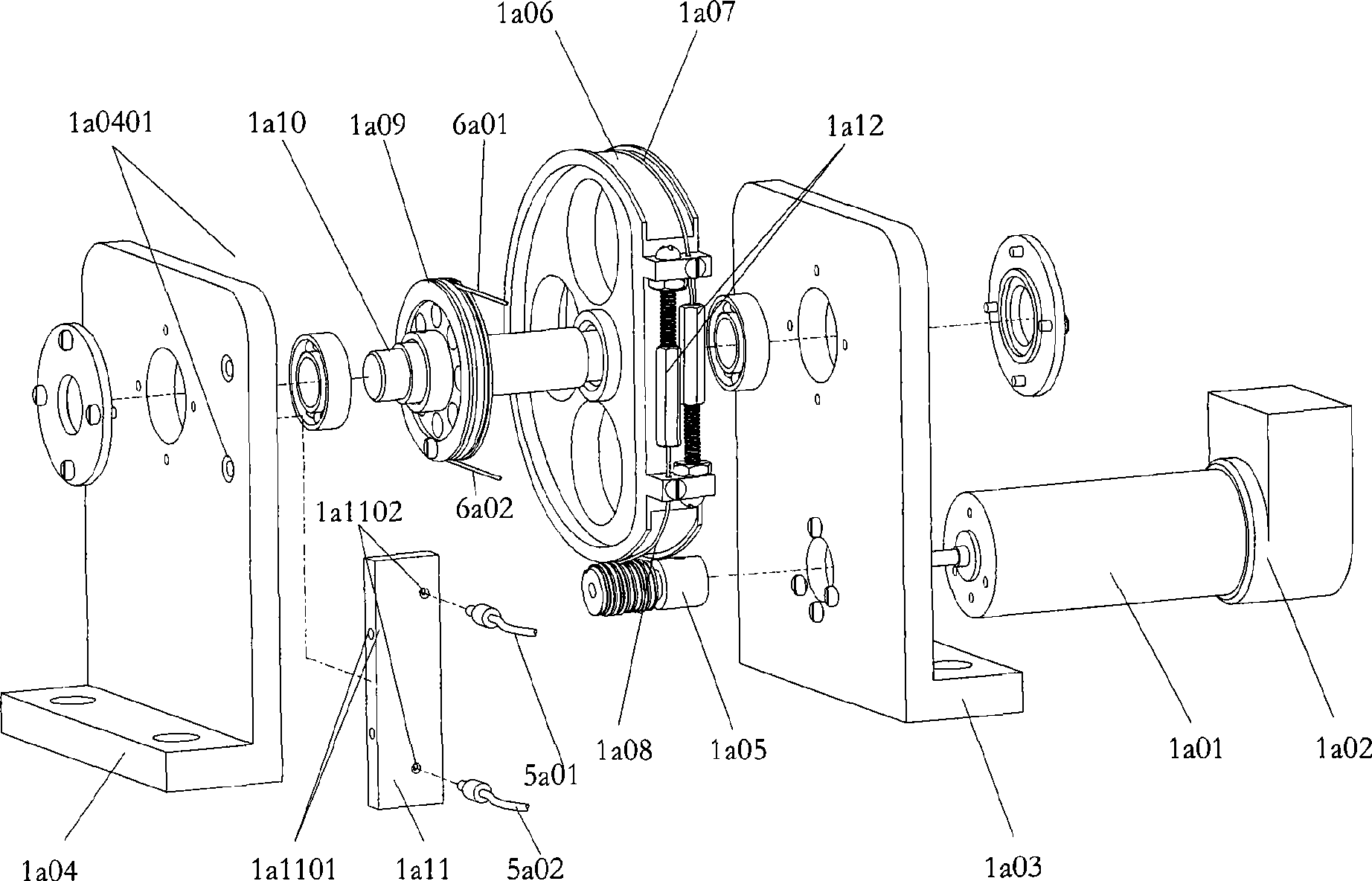 Finger motor function rehabilitation robot